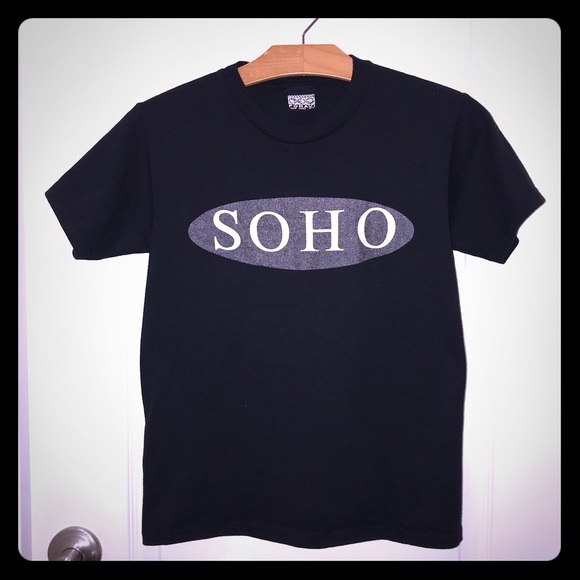 Vintage Tops - 90’s Vintage Foravi NYC SOHO Baby T O/S